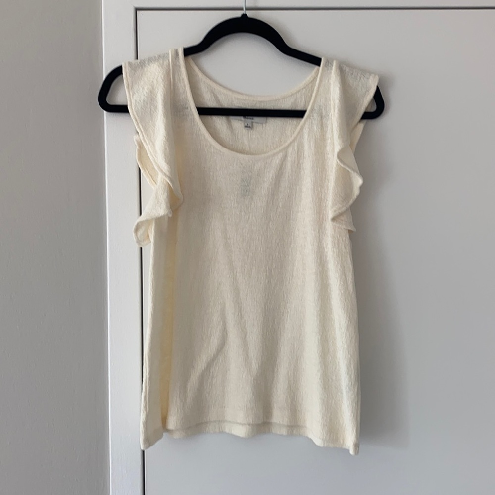 Madewell size small never worn flutter sleeve top